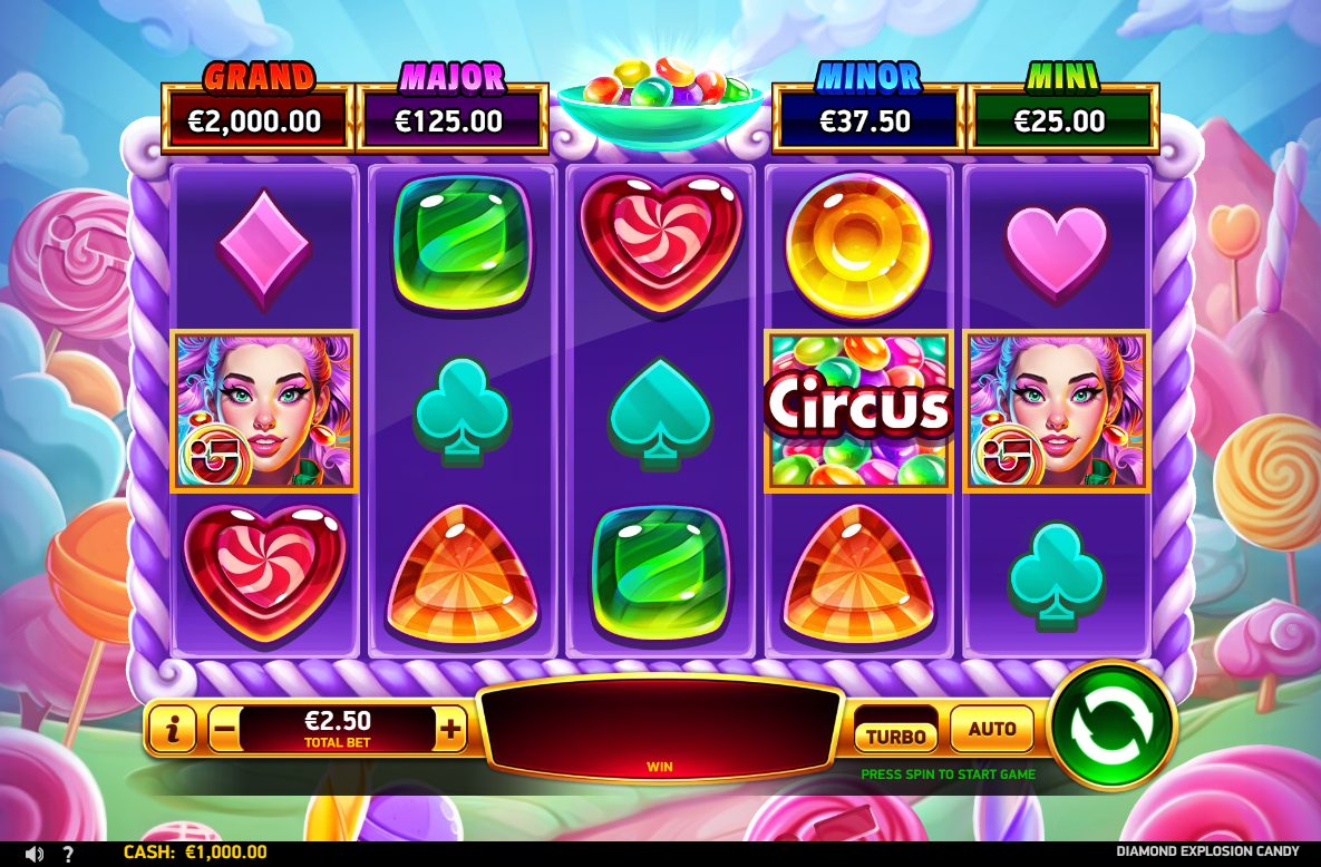 Diamond Explosion Candy Slot: A Fun and Exciting Online Casino Game