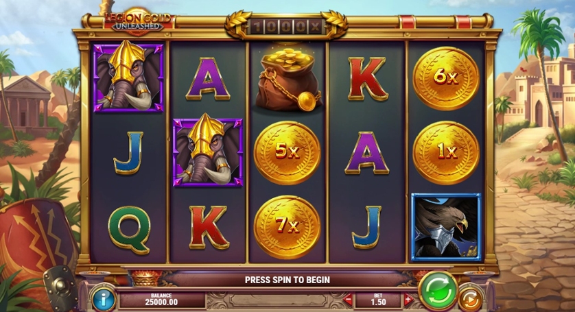 Legion Gold Unleashed Slot Game